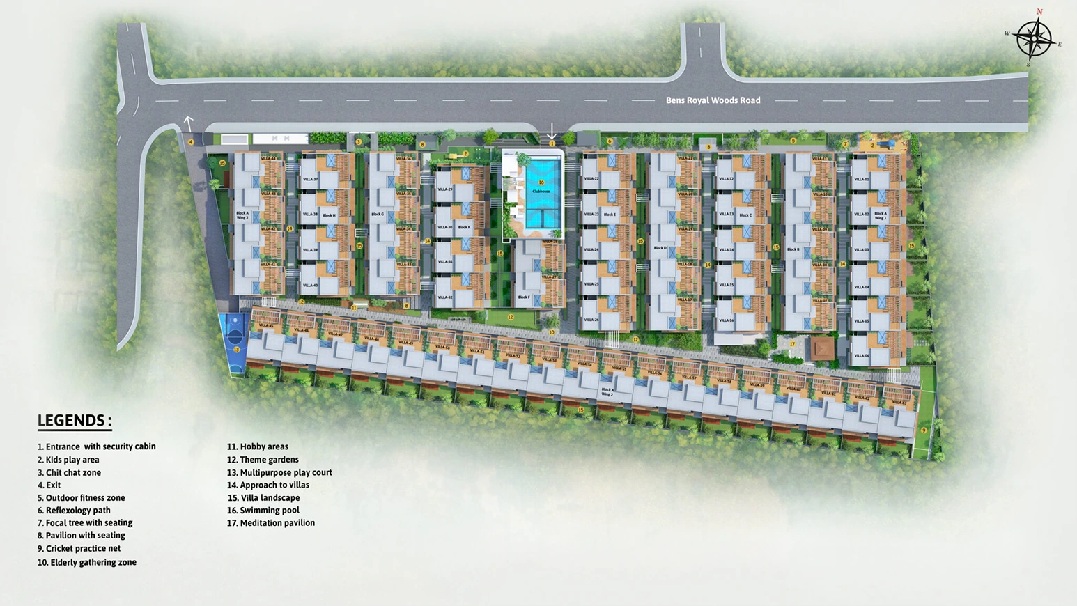 Sattva La Vita master plan