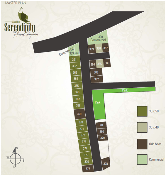 Skylite Serendipity master plan