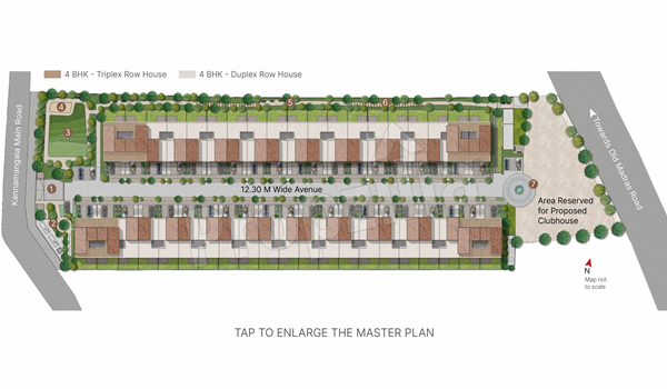 Sobha Galera master plan