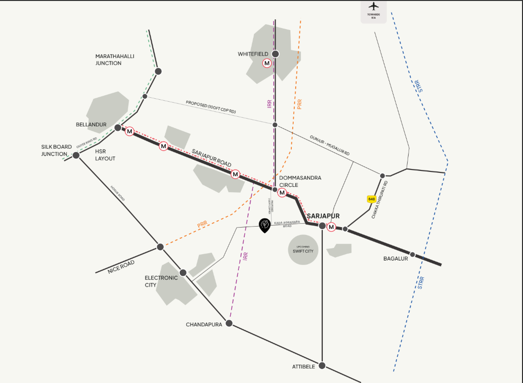 Soulace by Modern Spaces location map