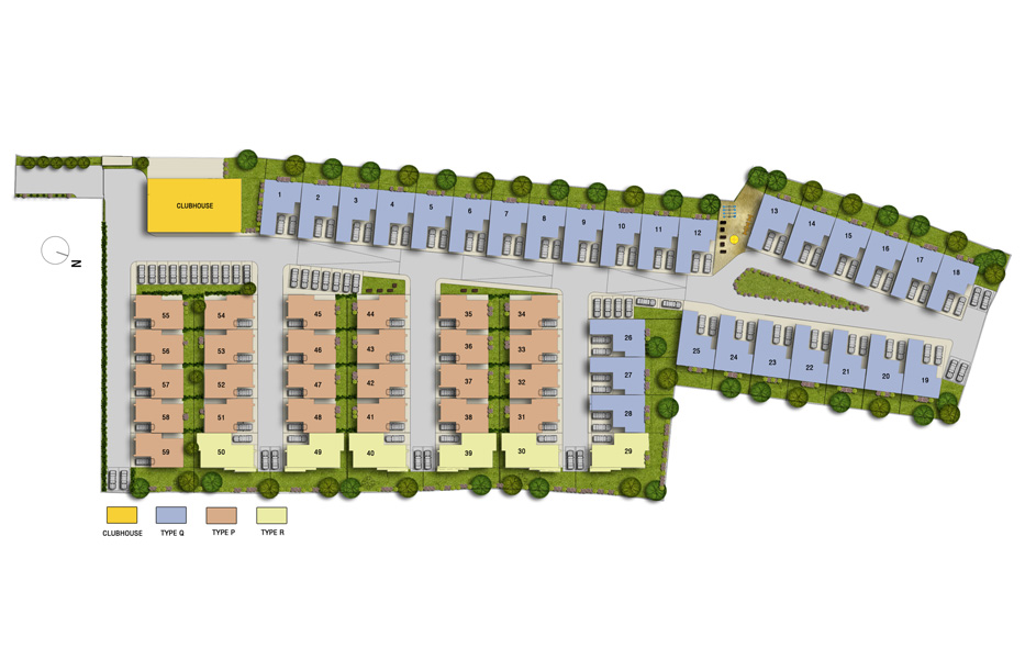 Spanish Retreat Villas Rayasandra Sarjapur road master plan