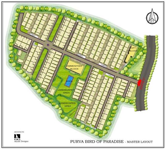 Spanish Villas Kanakapura road master plan