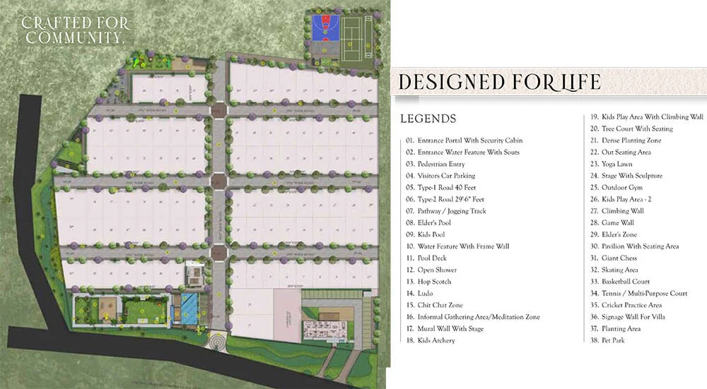 Sri Balaji Urban Retreat master plan