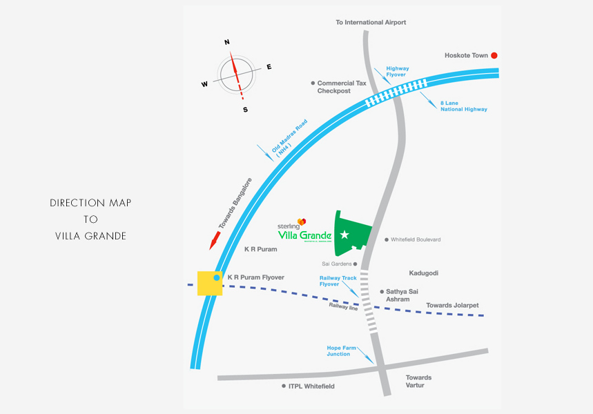 Sterling Villa Grande location map