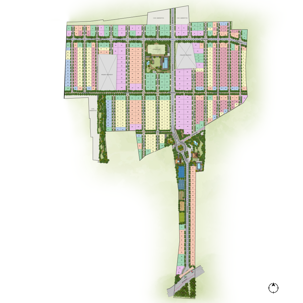 Sumadhura Panorama Plots master plan
