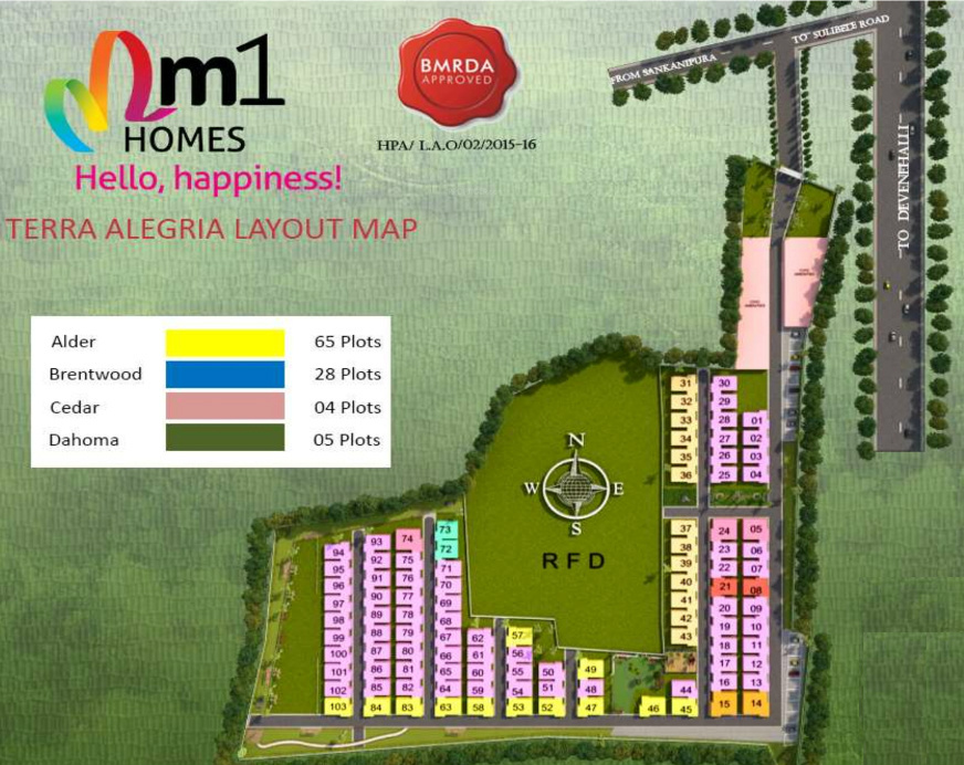 Terra Alegria master plan
