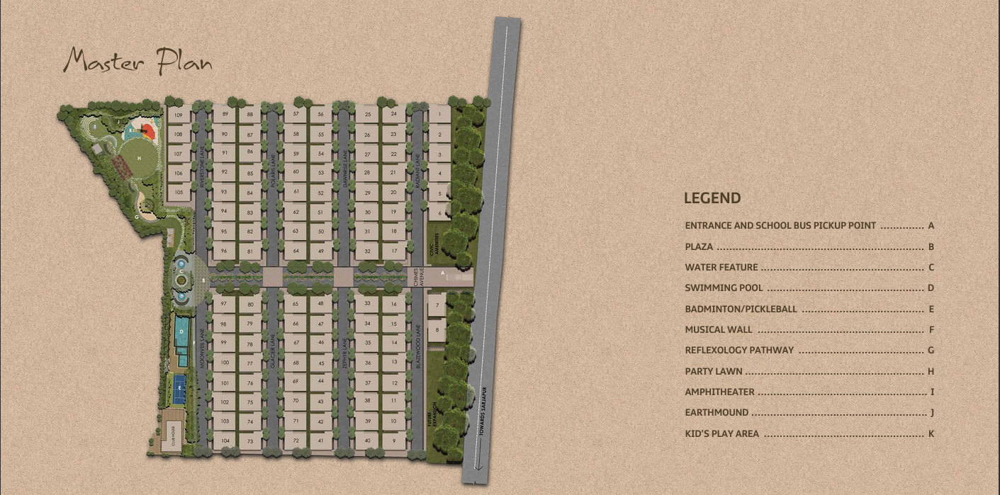 The Chimes by Raise Infra master plan