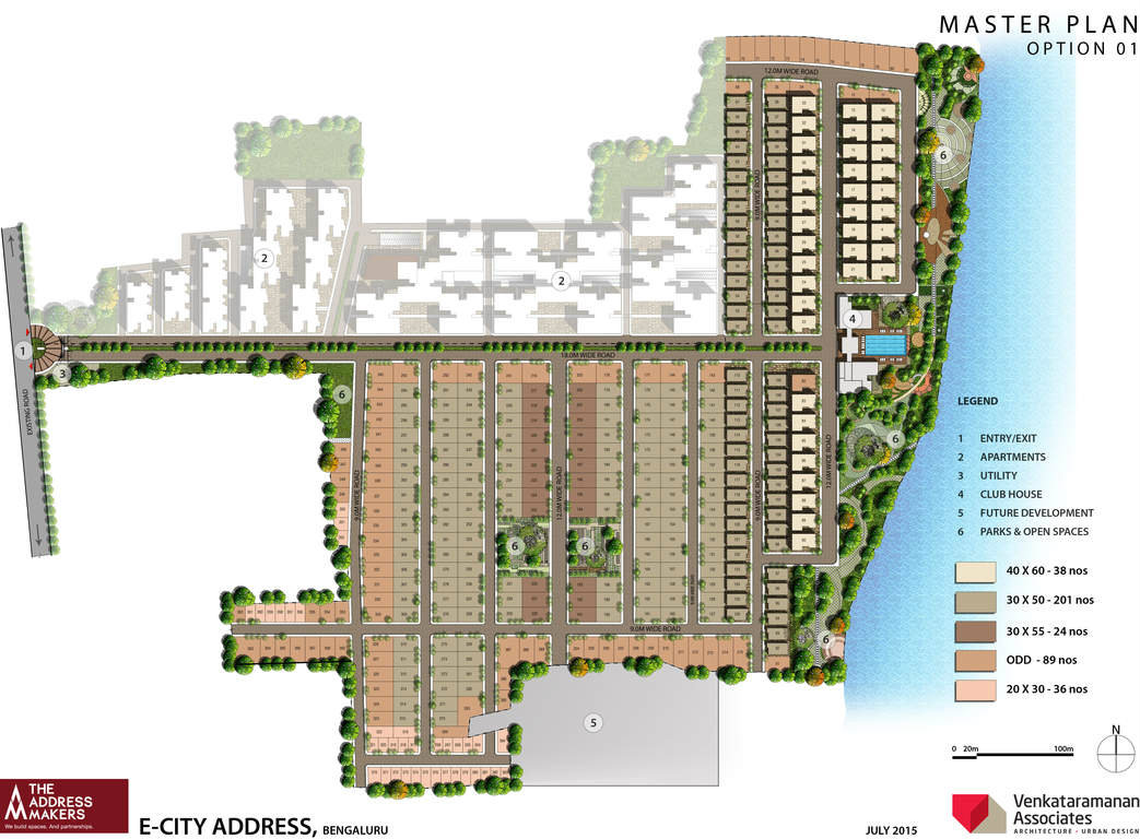The Lake View master plan
