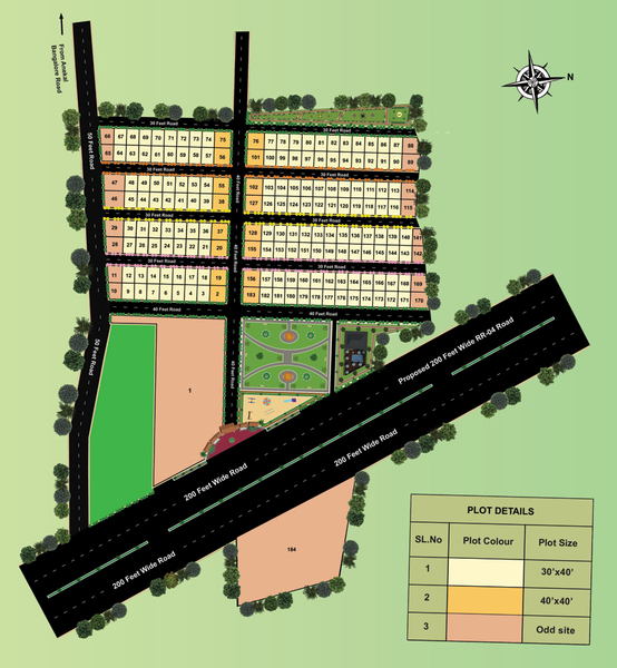 The Regent Villas master plan