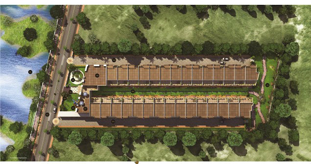 Ultra-luxury Row Villas Thanisandra master plan