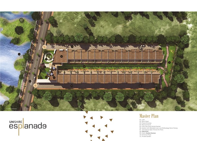 Unishire Esplanade master plan
