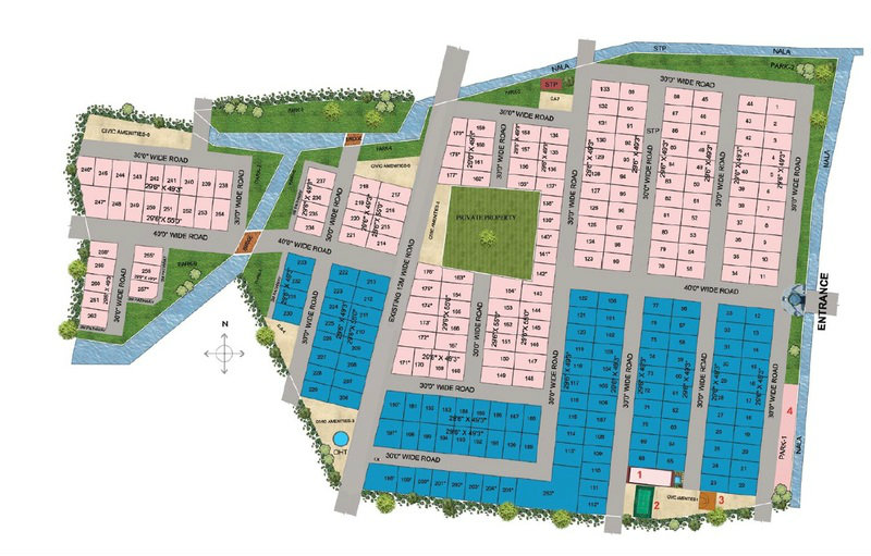 Yashasvi Green Avenues master plan