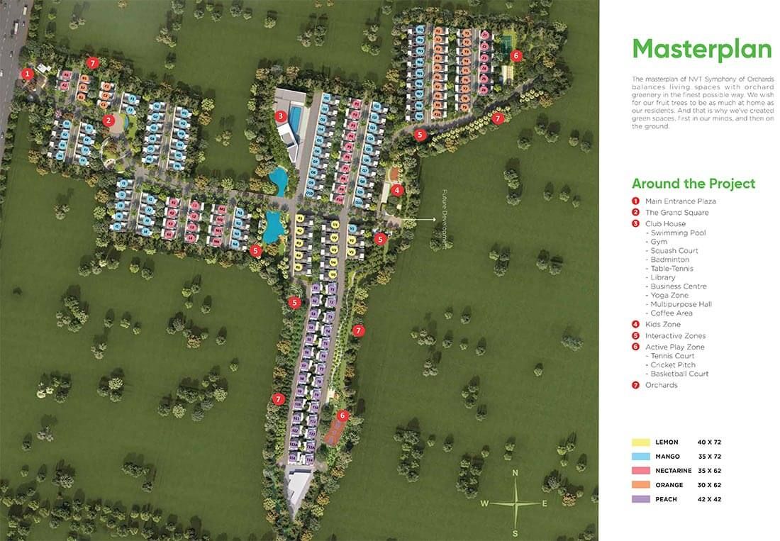 NVT Symphony of Orchards  Master Plan