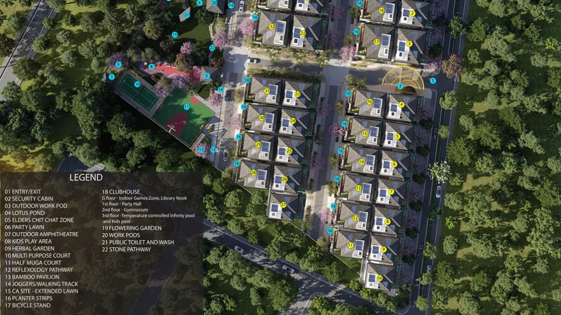 master plan for Valby IRA – The Earth
