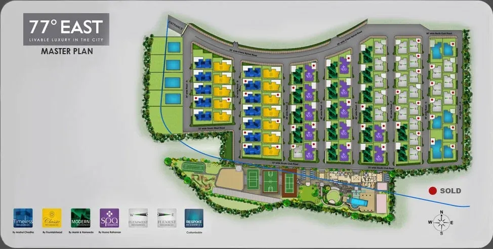 DivyaSree 77 East Master Plan