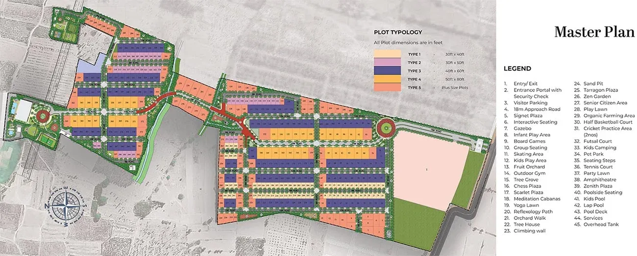 Prestige Marigold Of Master Plan