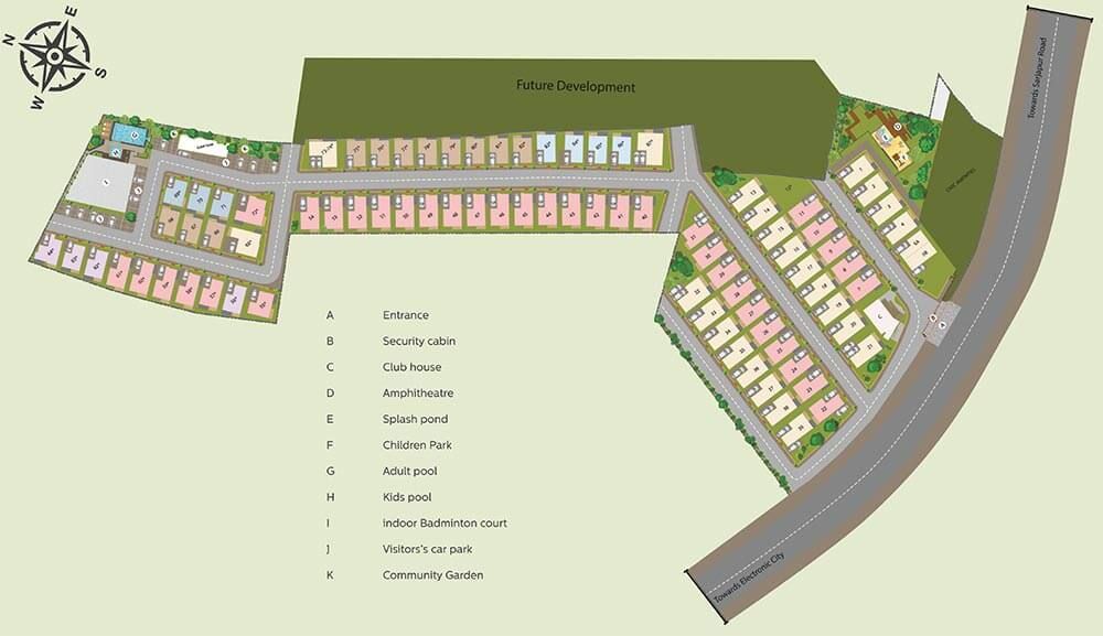 42 Mark One Villas Master Plan